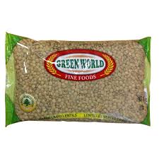 GREENWORLD LARID GREEN LENTILS 2LB